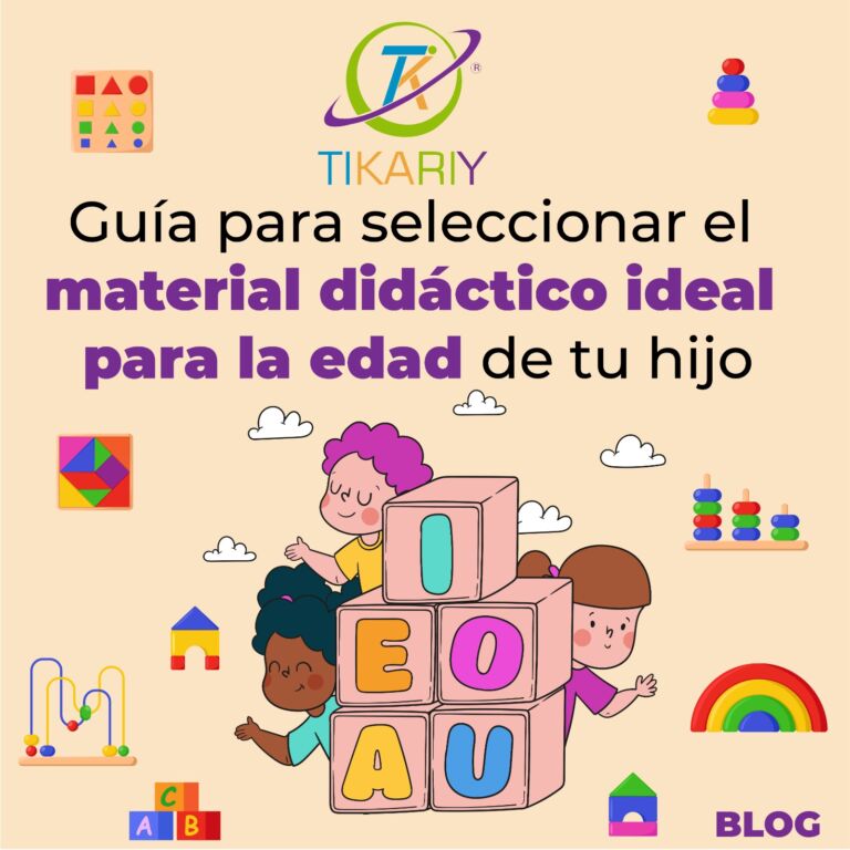 PAIPI. Material didáctico ideal para la edad de tu hijo