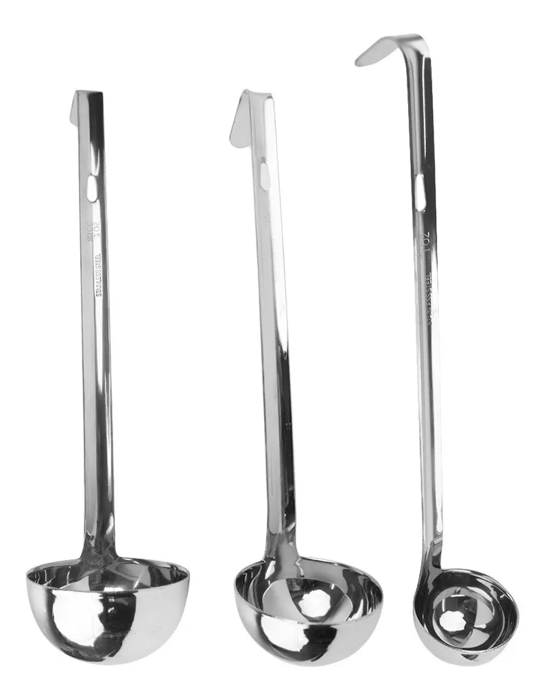 TKP056,Juego De Cucharones En Acero Inoxidable,
