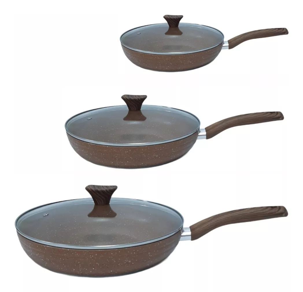 TKP020,Set 3 Sartenes,set de sartenes, sartenes antiadherentes, juego de sartenes, set de sartenes de cocina, set de 3 sartenes, set de sartenes acero inoxidable, set de sartenes de aluminio, sartenes de cocina, sartenes para cocina, set de sartenes para inducción, set de sartenes profesionales, set de sartenes de teflón, sartenes para todos los fogones, sartenes de tamaños variados, sartenes de diferentes medidas, set de sartenes de buena calidad, sartenes aptas para el horno, sartenes con mango, sartenes con tapa