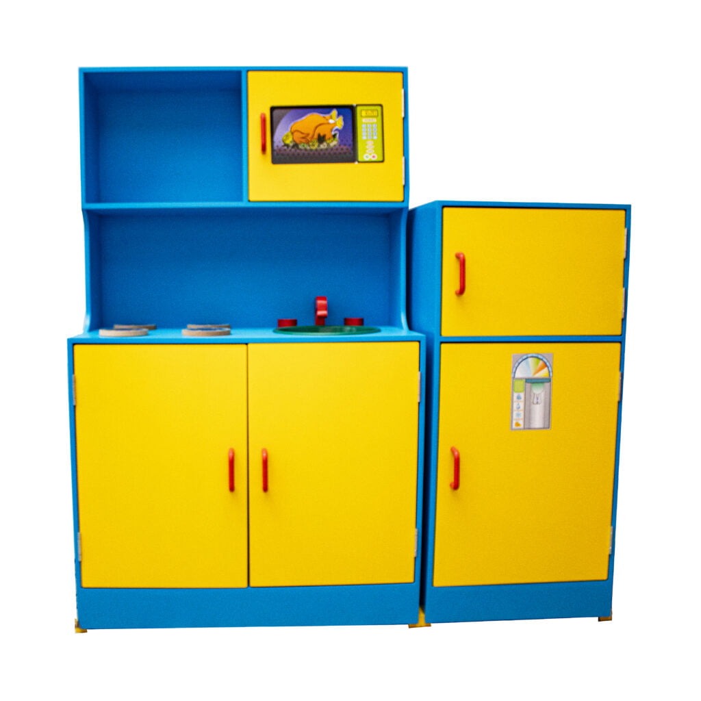 juego de cocina (estufa, lavaplatos y nevera)